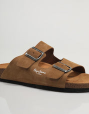 SANDALIAS PEPE JEANS BIO en color Cuero