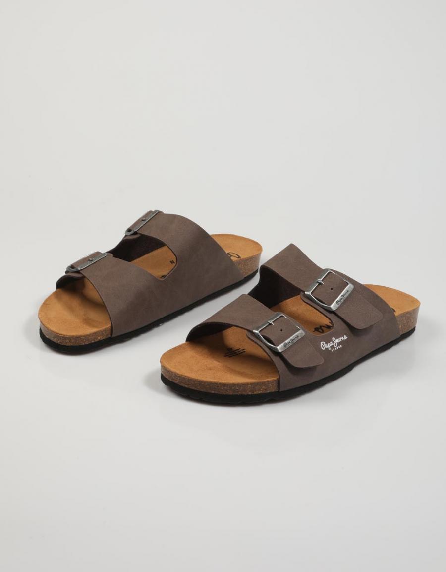 SANDALIAS PEPE JEANS BIO en color Cuero