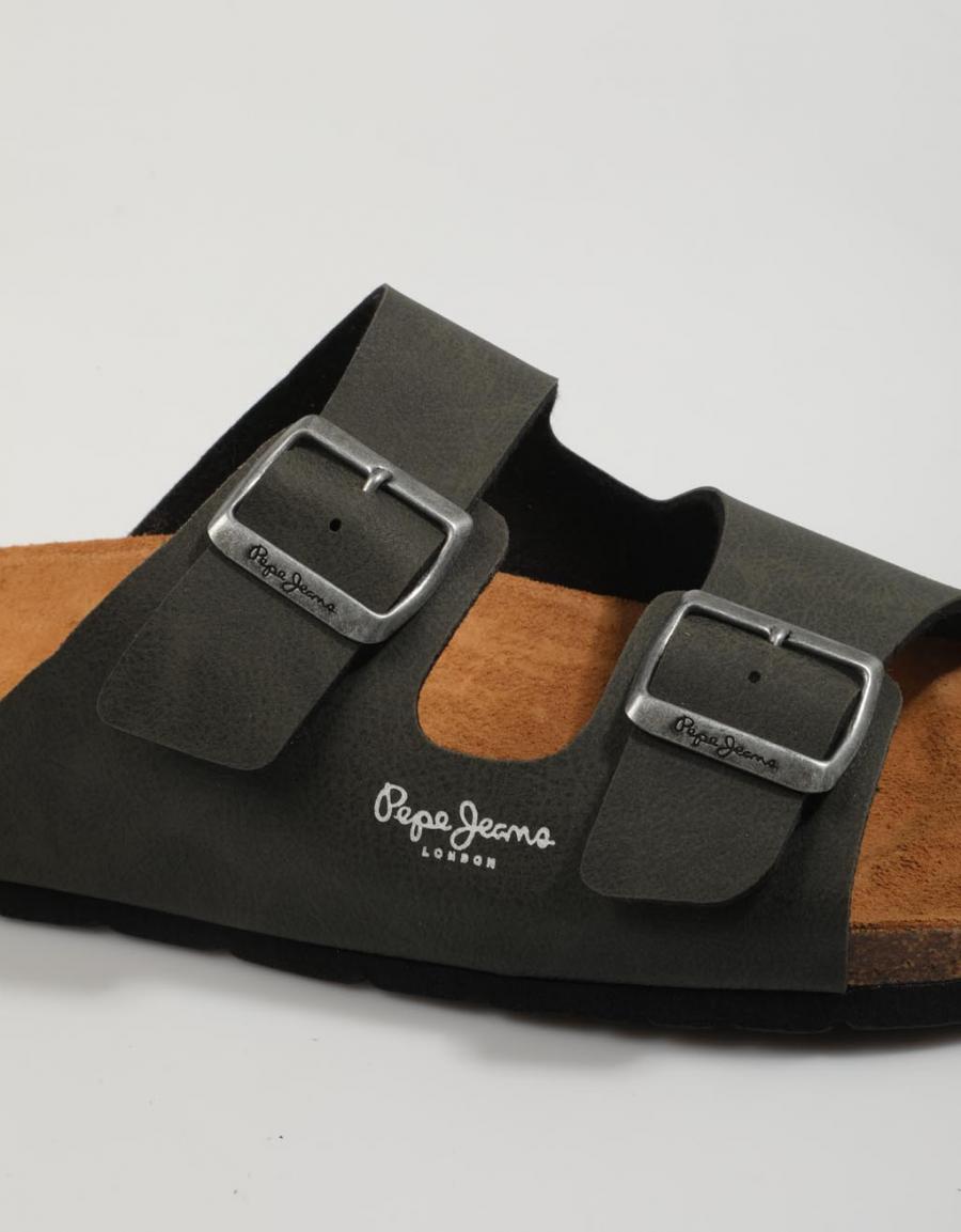 SANDALIAS PEPE JEANS BIO en color Kaki