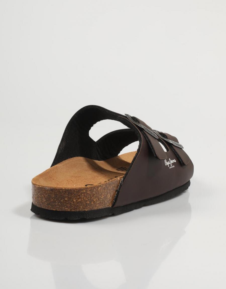 SANDALIAS PEPE JEANS BIO en color Marron