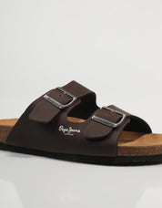 SANDALIAS PEPE JEANS BIO en color Marron