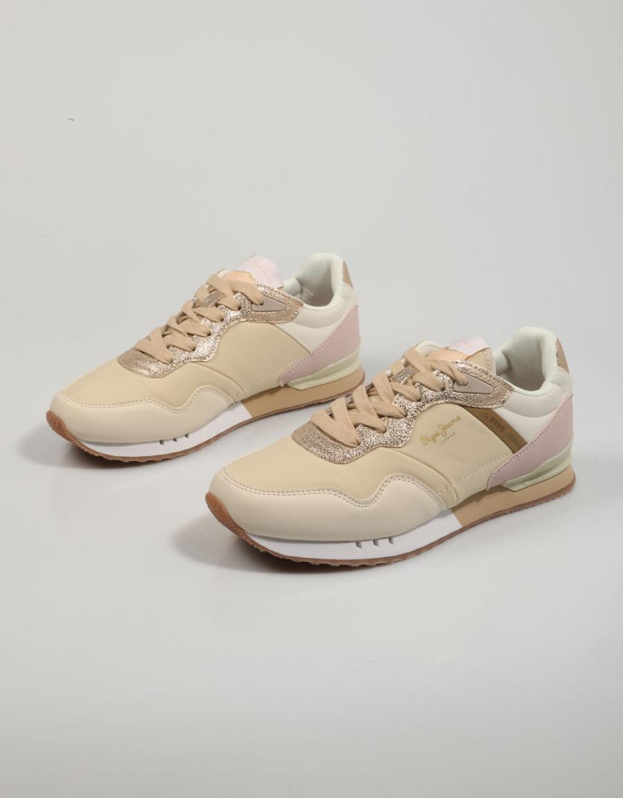 ZAPATILLAS PEPE JEANS LONDON en color Beige