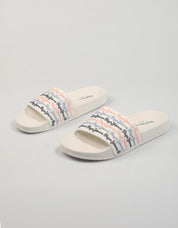 CHANCLAS PEPE JEANS SLIDER en color Blanco