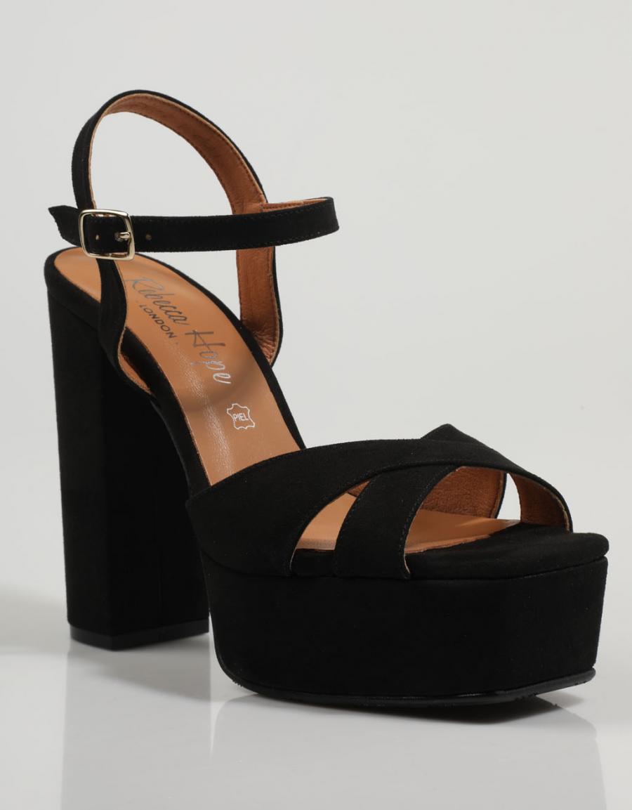 SANDALIAS REBECCA HOPE 2305 en color Negro