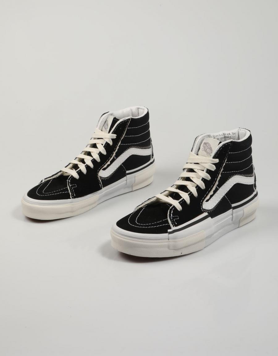 ZAPATILLAS VANS SK8 HI RECONSTRUCT en color Negro