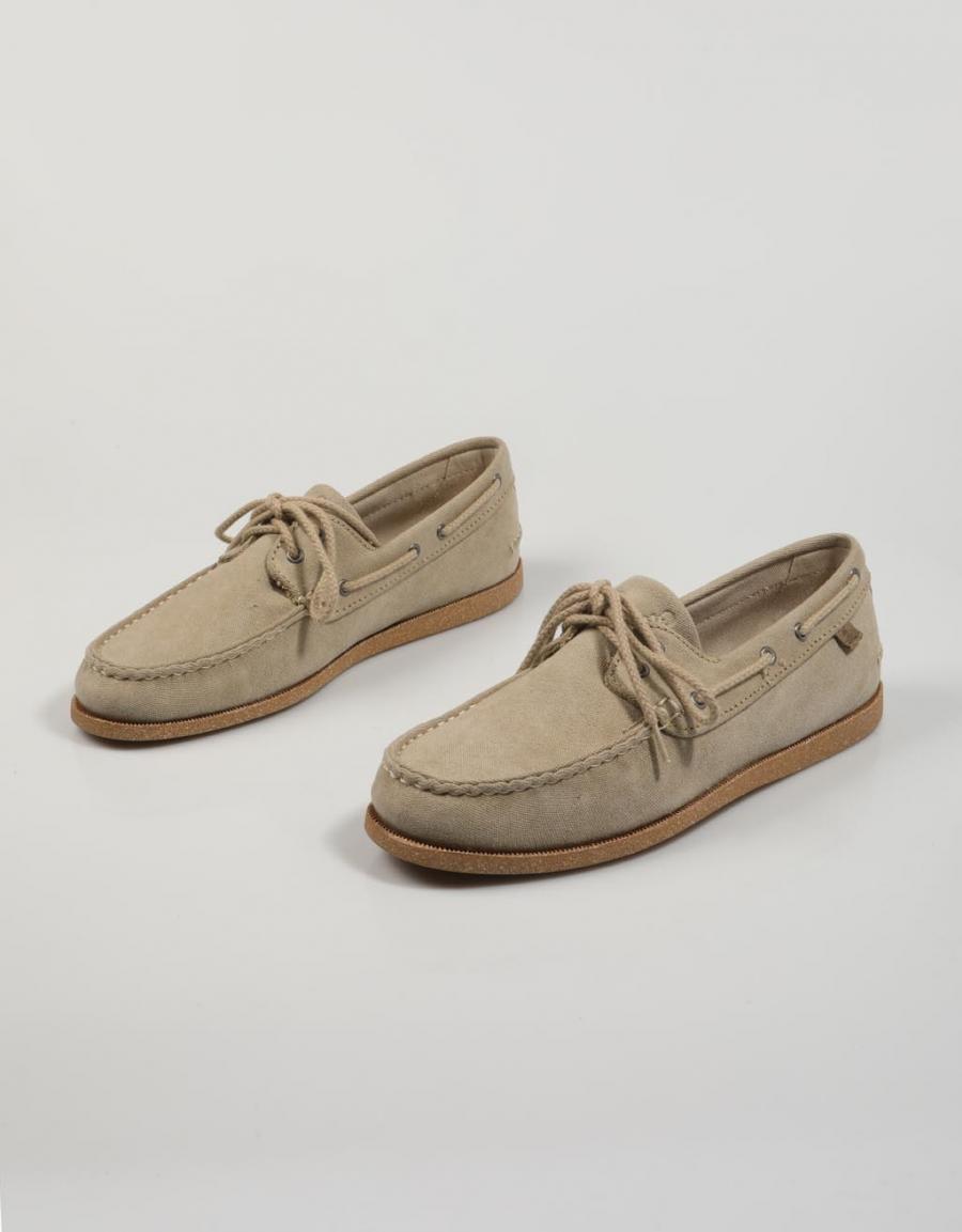ZAPATOS SPORT SCALPERS CANVAS en color Taupe