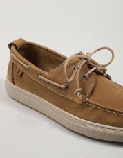 ZAPATOS SPORT SCALPERS VILA en color Beige