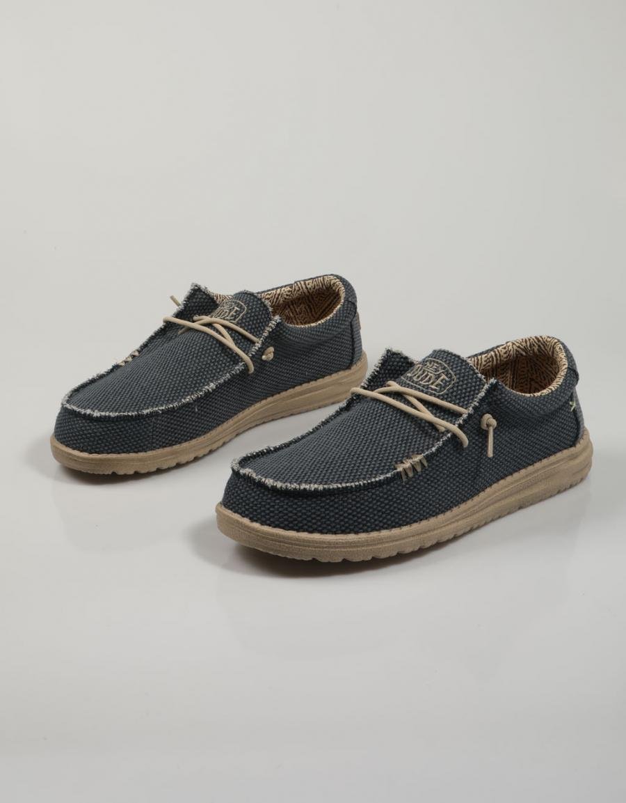 ZAPATOS SPORT DUDE WALLY en color Azul marino