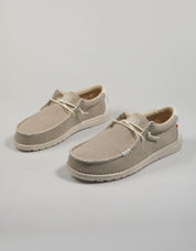 ZAPATOS SPORT DUDE WALLY en color Beige