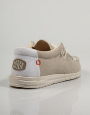 ZAPATOS SPORT DUDE WALLY en color Beige