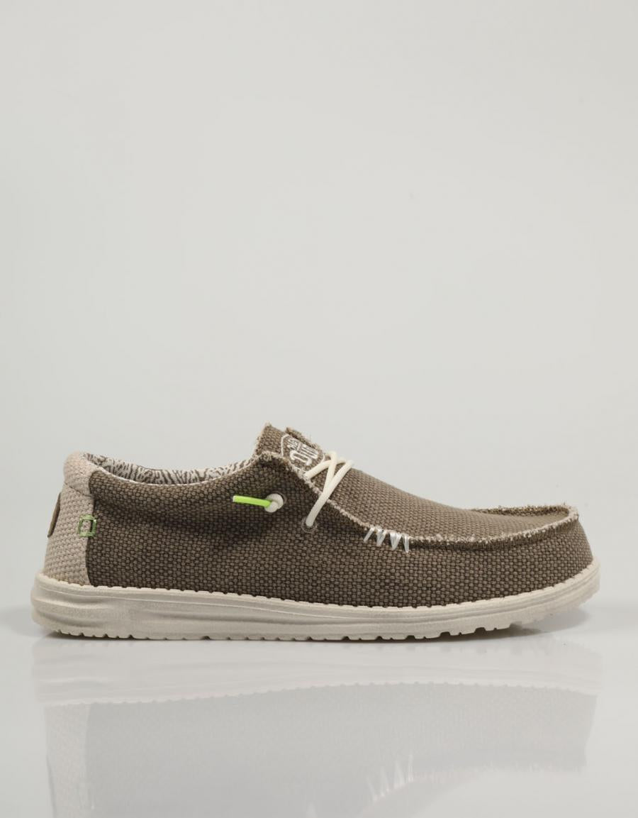 ZAPATOS SPORT DUDE WALLY en color Kaki