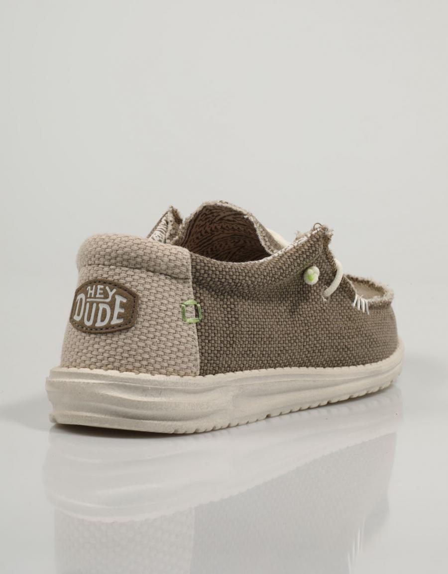 ZAPATOS SPORT DUDE WALLY en color Kaki
