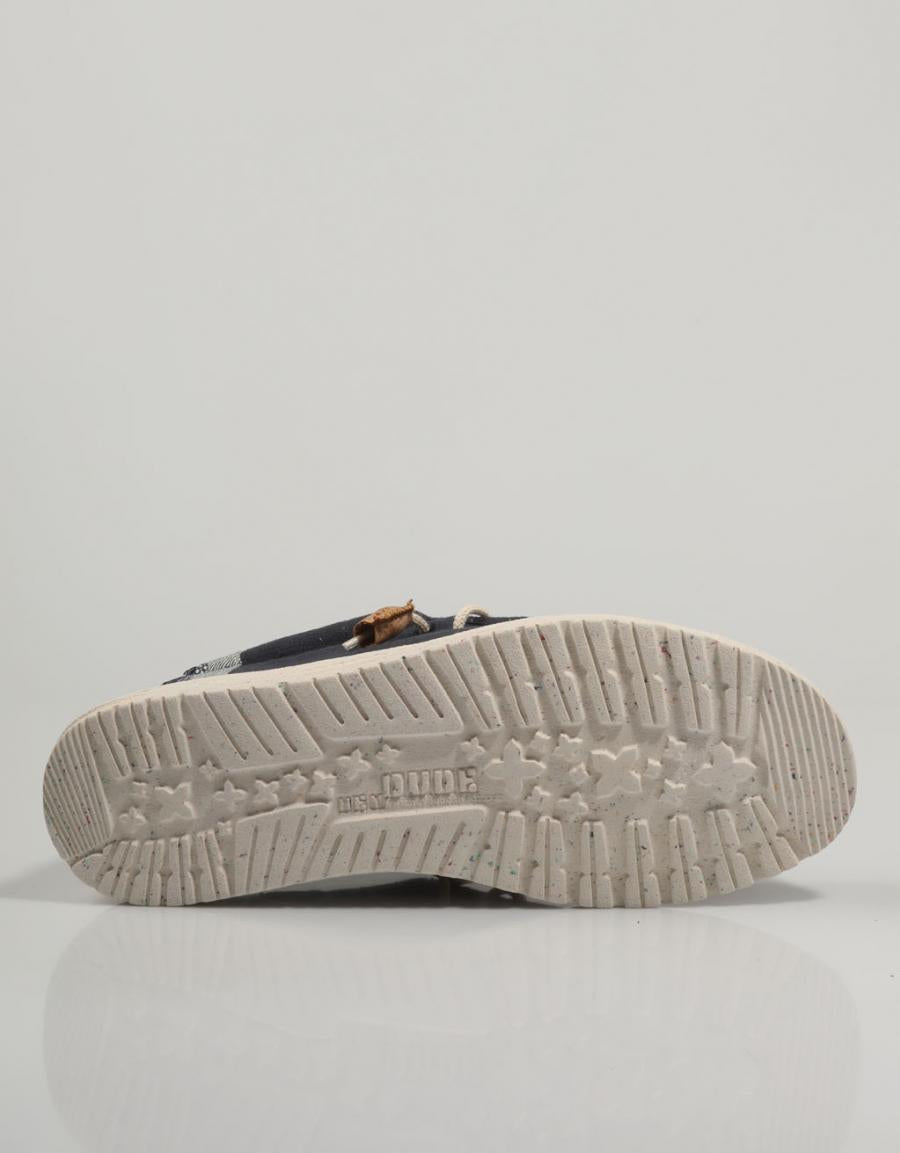 ZAPATOS SPORT DUDE WALLY en color Azul marino