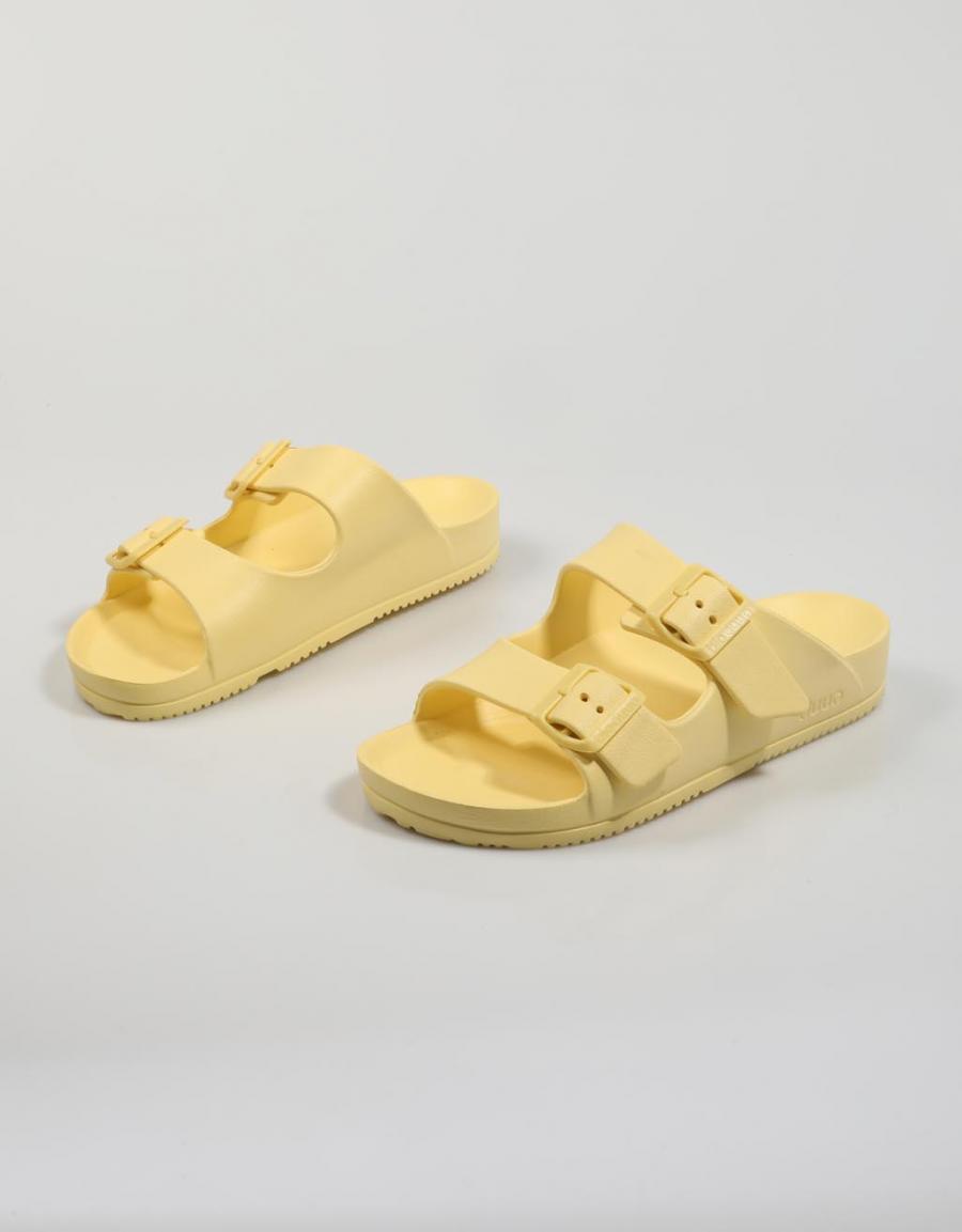 CHANCLAS DUUO BIO en color Amarillo