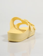 CHANCLAS DUUO BIO en color Amarillo