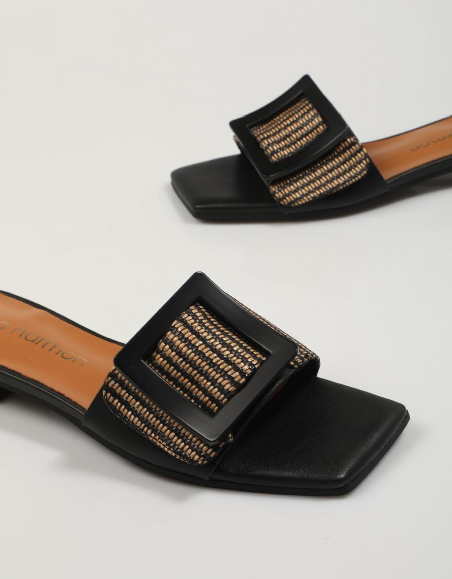 SANDALIAS NOA HARMON ZAFIRA en color Negro