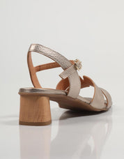 SANDALIAS FRANK 27931 en color Platino