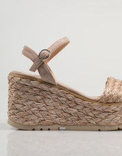 SANDALIAS ALMA BLUE 4034 en color Beige