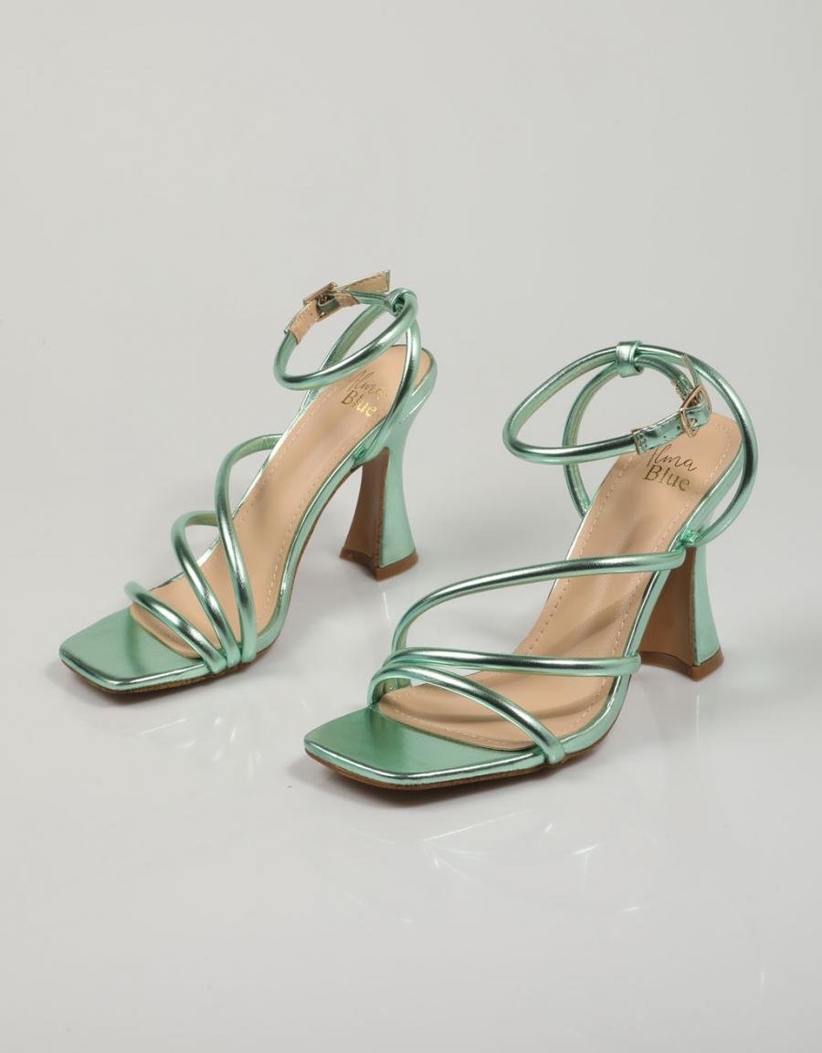 SANDALIAS ALMA BLUE BL en color Verde