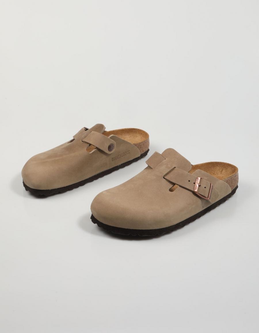 ZUECOS BIRKENSTOCK BOSTON en color Marron