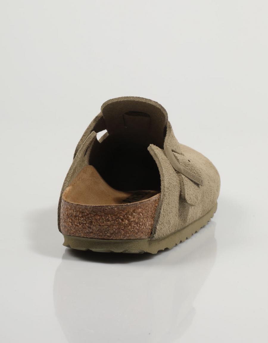 SANDALIAS BIRKENSTOCK BOSTON en color Kaki