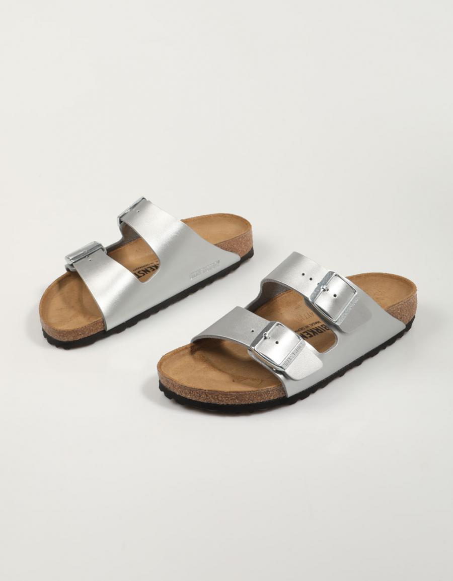 SANDALIAS BIRKENSTOCK ARIZONA en color Plata