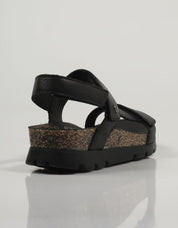 SANDALIAS PANAMA JACK SELMA en color Negro