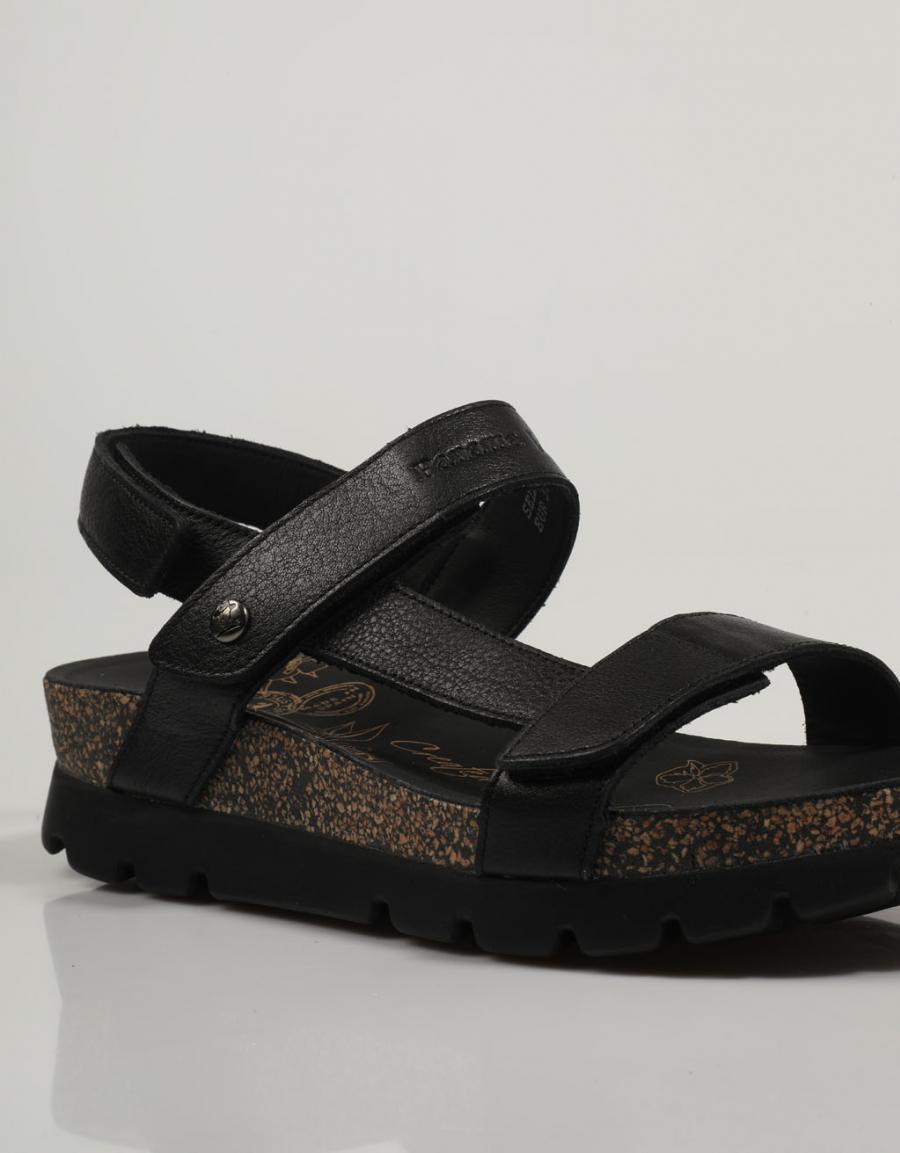 SANDALIAS PANAMA JACK SELMA en color Negro