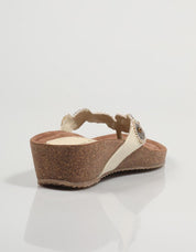SANDALIAS LAZAMANI 75455 en color Hielo