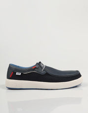 ZAPATOS SPORT WALKIN PITAS LIPARI en color Azul marino