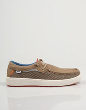 ZAPATOS SPORT WALKIN PITAS LIPARI en color Beige
