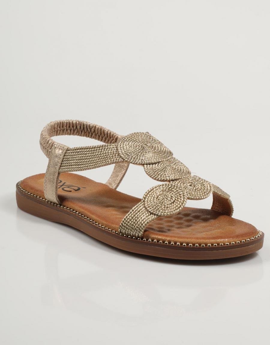 SANDALIAS EXE ZF1982 en color Oro