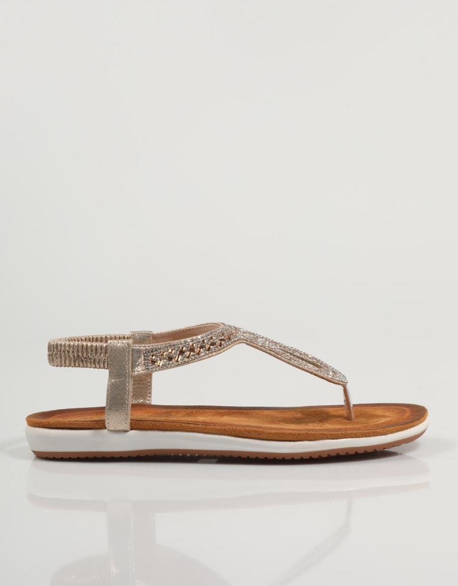 SANDALIAS EXE F8043 en color Oro
