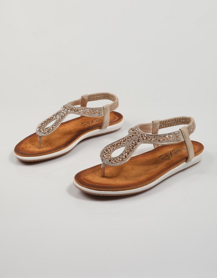 SANDALIAS EXE F8043 en color Oro