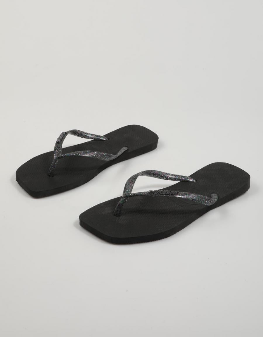 CHANCLAS HAVAIANAS SQUARE en color Negro