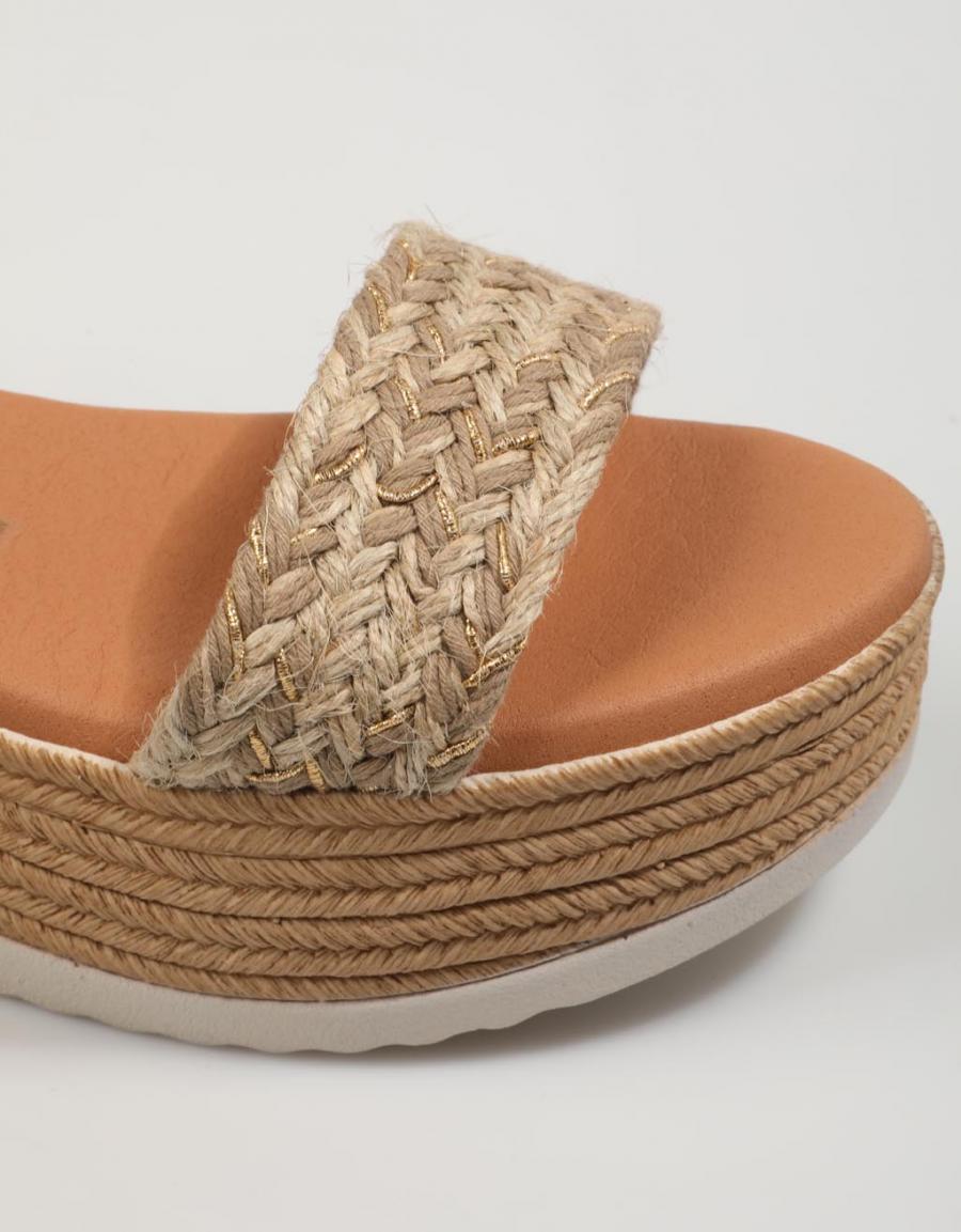 SANDALIAS REBECCA HOPE 5216 en color Taupe