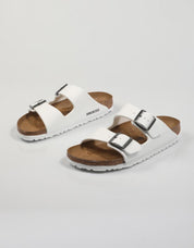 SANDALIAS BIRKENSTOCK ARIZONA en color Blanco