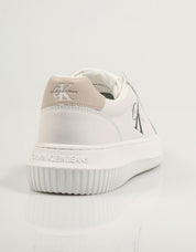 ZAPATILLAS CALVIN KLEIN CHUNKY CUPSOLE MONO LTH WN en color Blanco