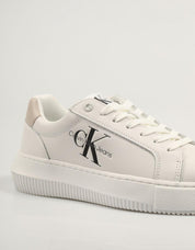 ZAPATILLAS CALVIN KLEIN CHUNKY CUPSOLE MONO LTH WN en color Blanco