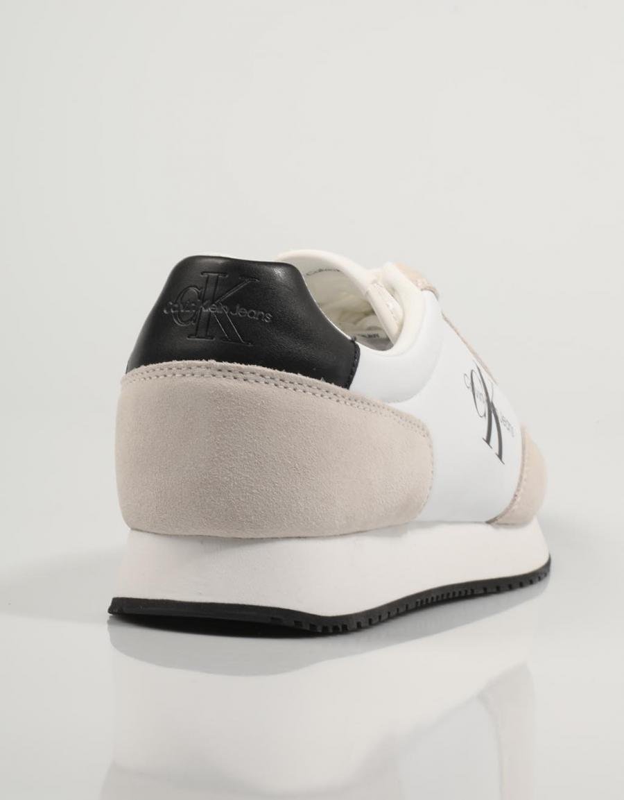 ZAPATILLAS CALVIN KLEIN RETRO en color Blanco