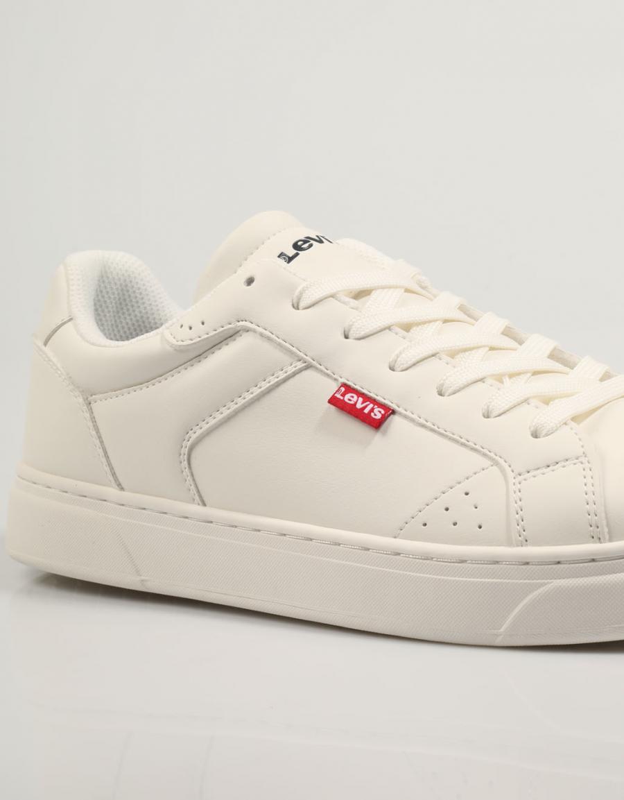 ZAPATILLAS LEVIS RUCKER en color Blanco