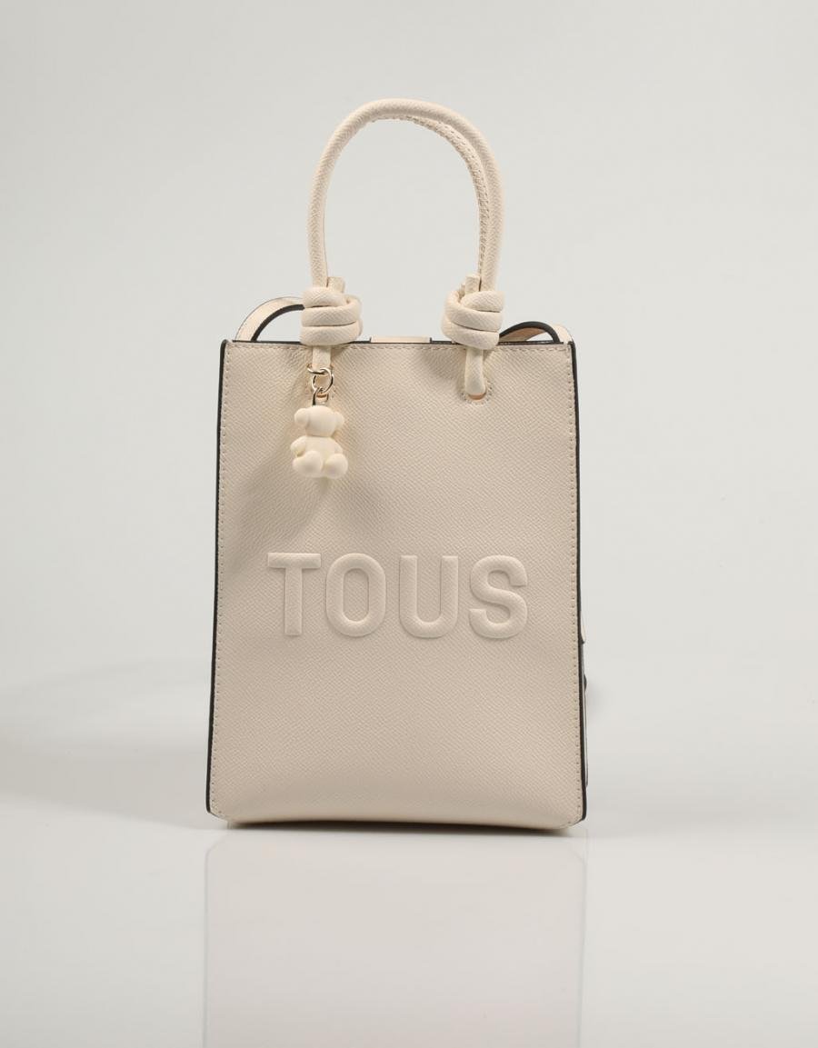 TOUS LA RUE NEW MINI BOLSO POP T, BOLSO Beige 83045 – Mayka