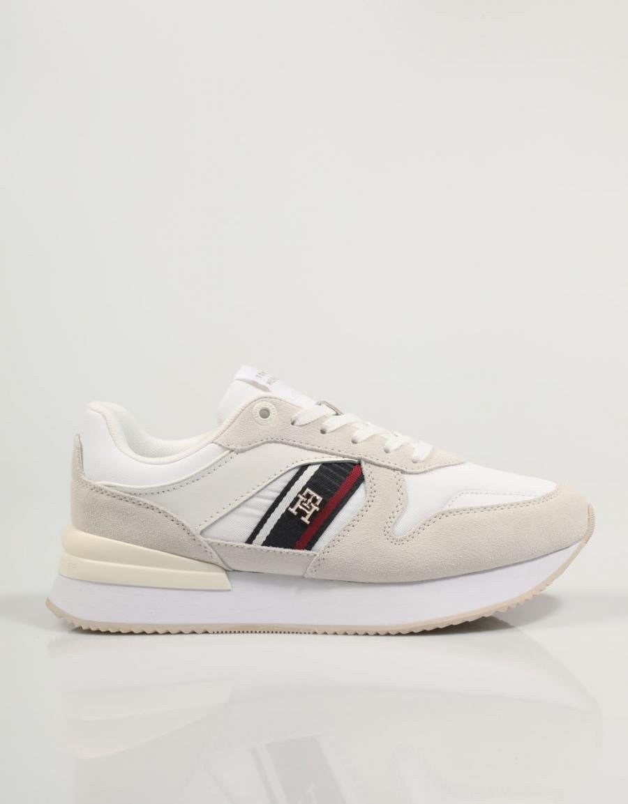ZAPATILLAS TOMMY HILFIGER CORP en color Blanco