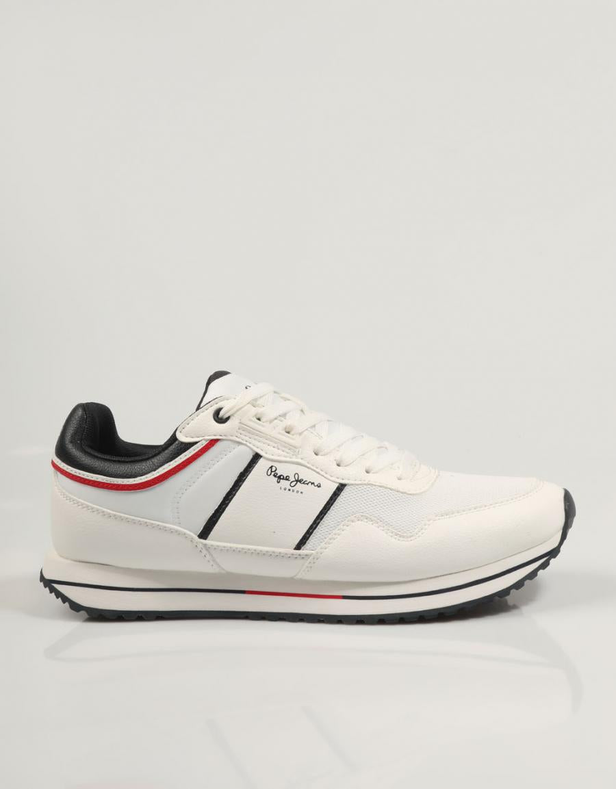ZAPATILLAS PEPE JEANS TOUR CLUB  PMS30996 en color Blanco
