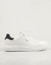ZAPATILLAS PEPE JEANS EATON BASIC PMS30981 en color Blanco