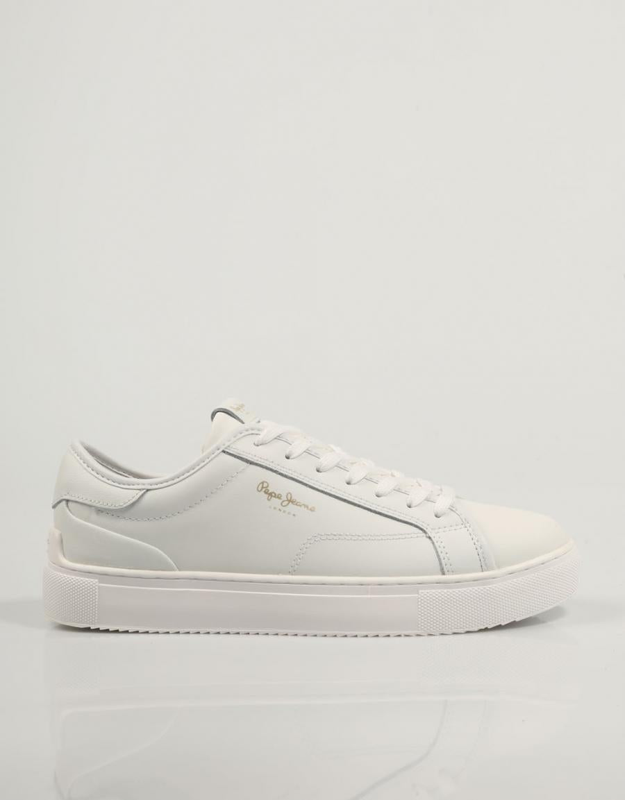 ZAPATILLAS PEPE JEANS ADAMS BASY PLS31538 en color Blanco