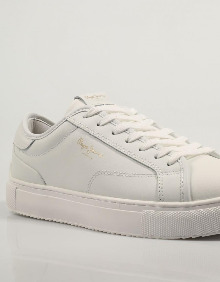 ZAPATILLAS PEPE JEANS ADAMS BASY PLS31538 en color Blanco