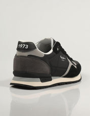 ZAPATILLAS PEPE JEANS BRIT REFLECT M en color Negro
