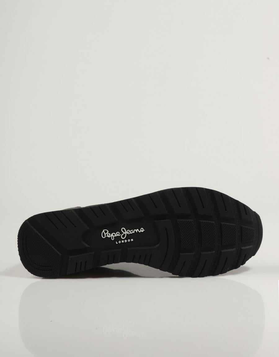 ZAPATILLAS PEPE JEANS BRIT REFLECT M en color Negro