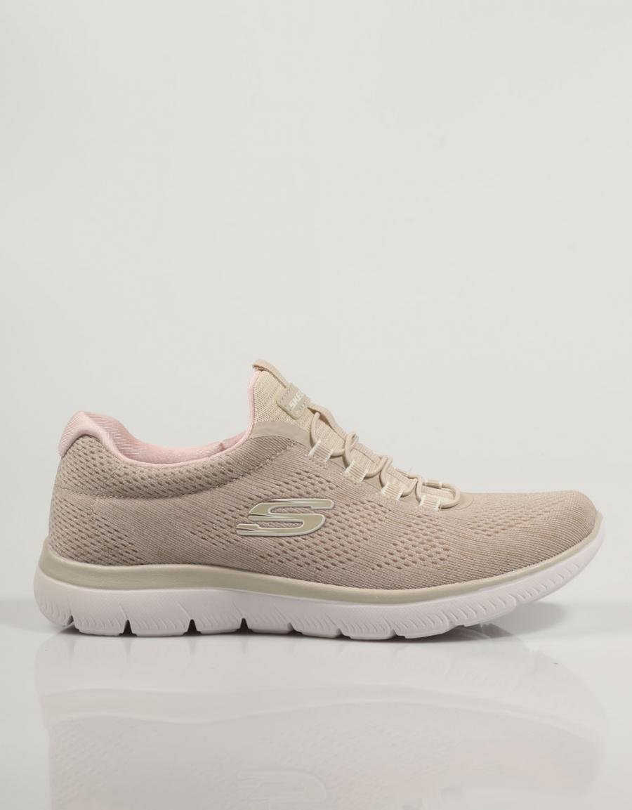 ZAPATILLAS SKECHERS SUMMITS en color Beige